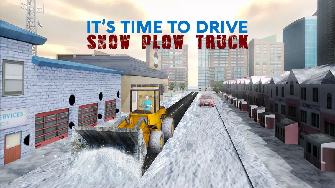 Скриншоты Winter Snow Plow Truck Simulator 3D – Real Excavator Crane Simulation Game